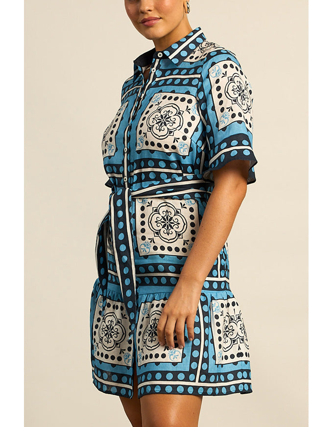 Submerge Dress Bay Scarf