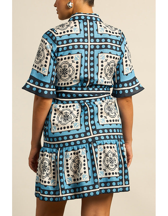 Submerge Dress Bay Scarf