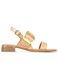 Tegean Sandals Tan Leather