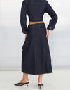 Tiffe Wrap Denim Skirt