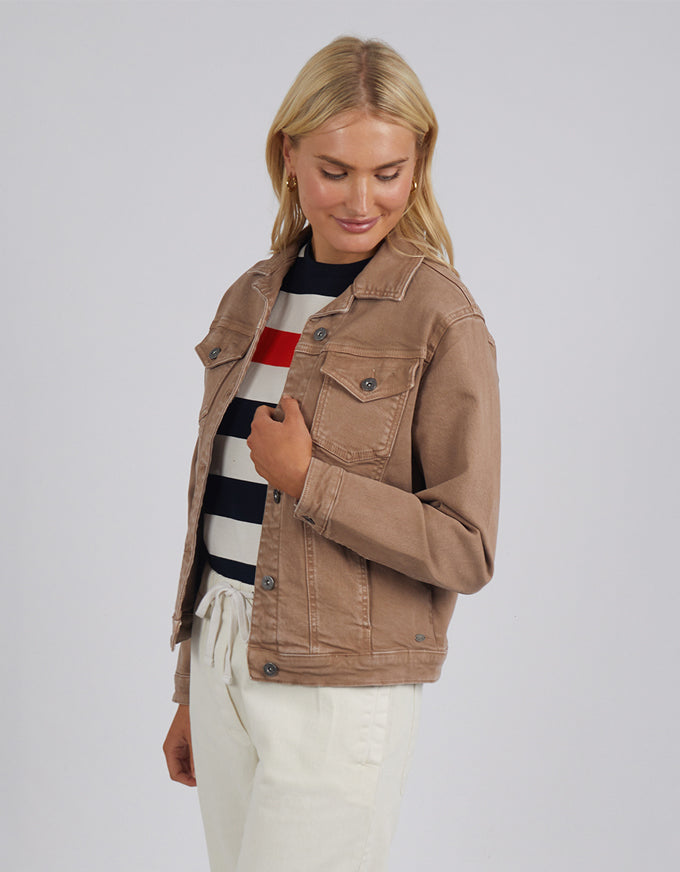 The Tilly Jacket in Mocha, from Elm.