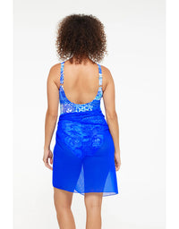 Mesh Sarong Pareo - Cobalt