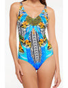 Florence V Neck Plunge One Piece