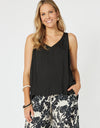 Traveller Luxe Cami Black