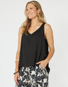 Traveller Luxe Cami Black