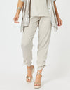 Traveller Luxe Side Tie Pant Champagne