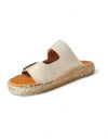 Trilby Sandals Beige Leather