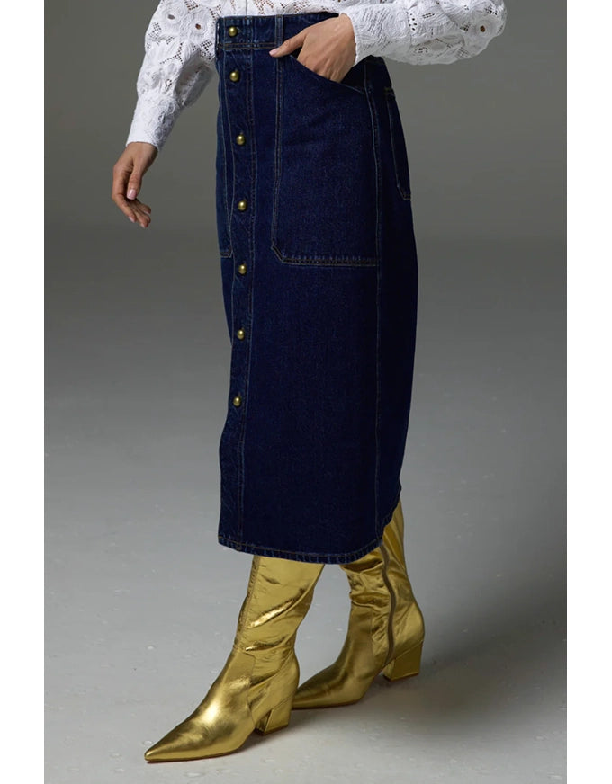 Typify Skirt Dark Denim