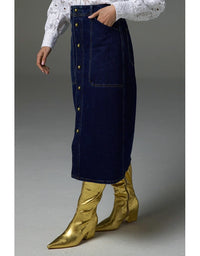 Typify Skirt Dark Denim