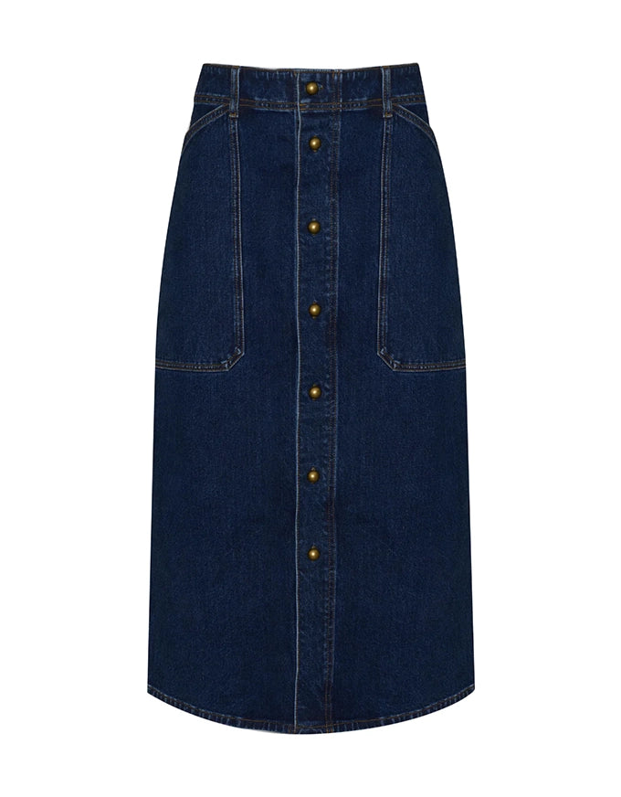 Typify Skirt Dark Denim
