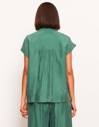 Vault Cupro Shirt Green