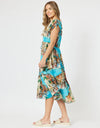 Venice Dress Blue Print