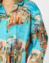 Venice Shirt Blue Print