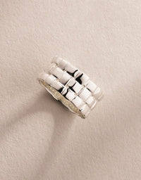Weave Silver Ring