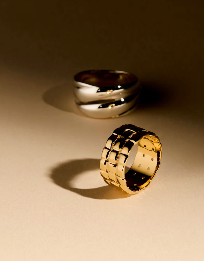 Weave Gold Ring
