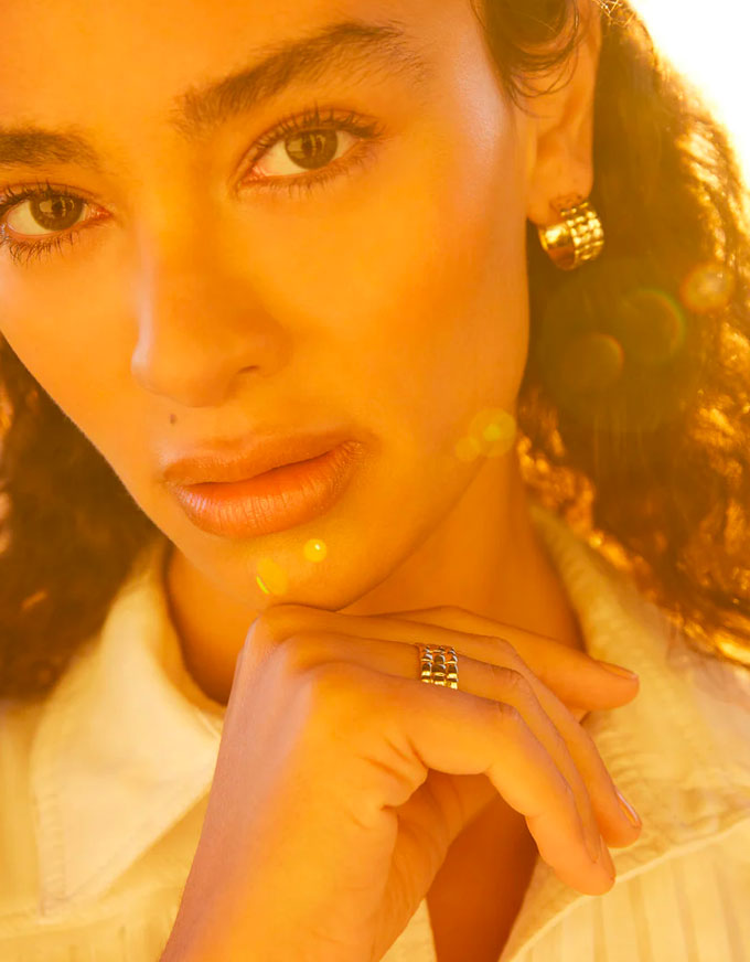 Weave Gold Ring