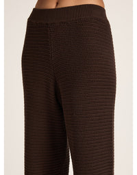 Willow Crochet Pant Espresso