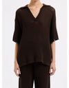 Willow Crochet Tunic Espresso