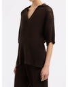 Willow Crochet Tunic Espresso