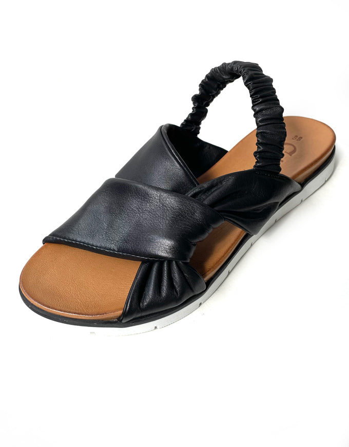 Yara Sandals Black Leather