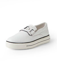 Yinnit Sneakers White Black Leather