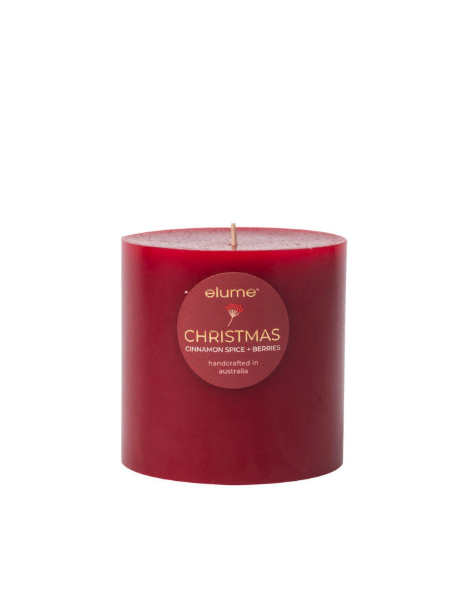 Cinnamon Spice & Berries Candle 4 x 4