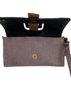 The Carrie Crossbody Wallet in Quail/Black