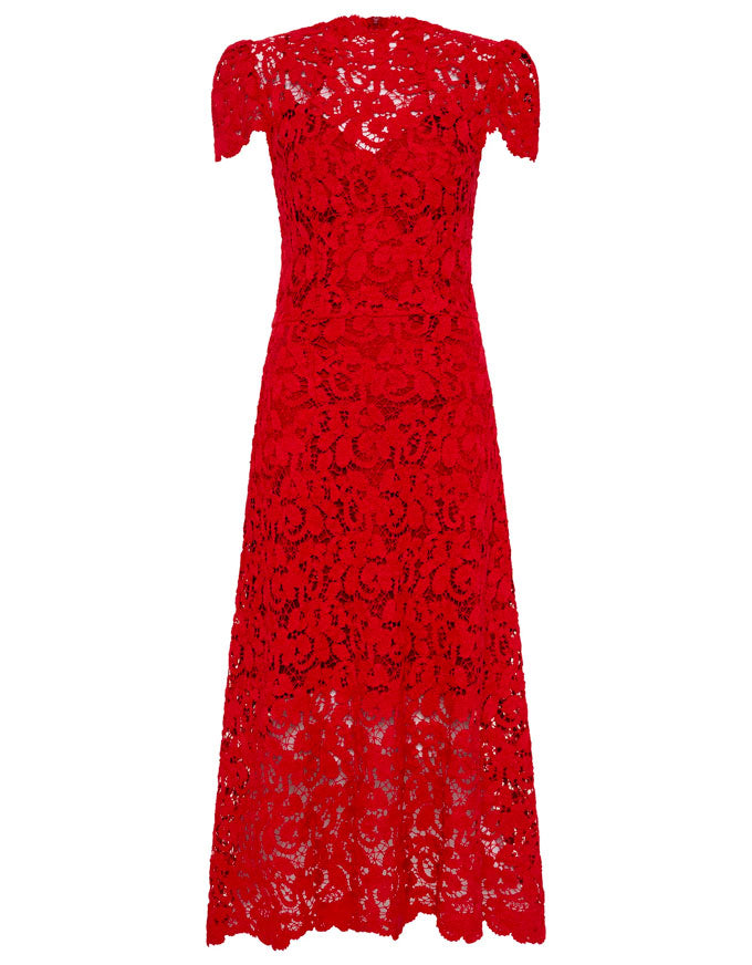 The Cherie Cap Sleeve Dress, from Moss & Spy.