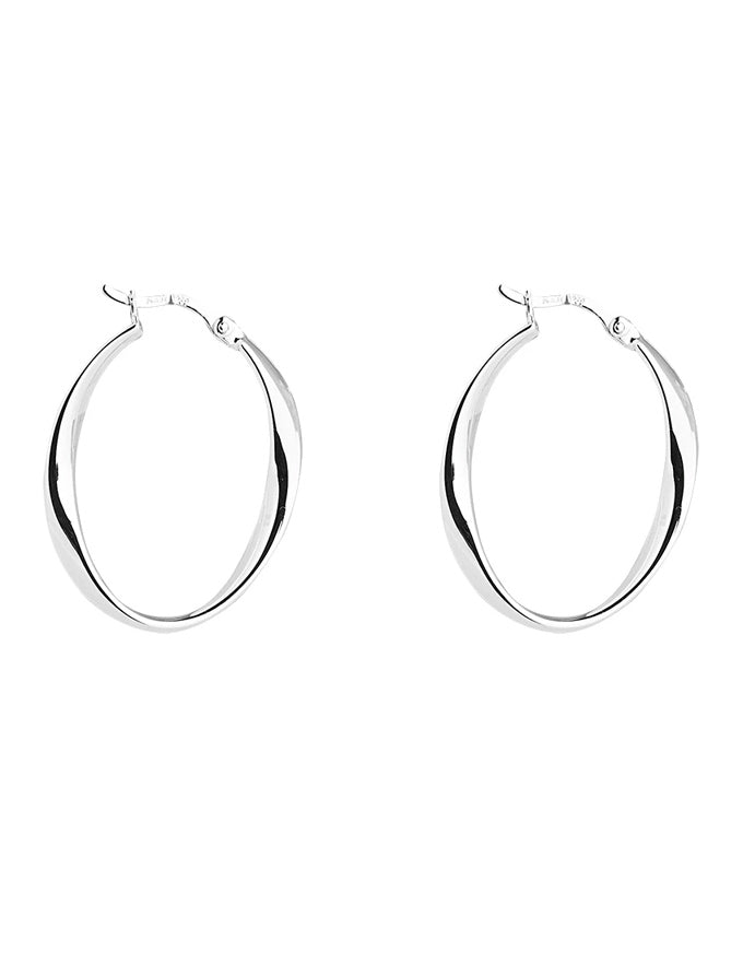 Cinta Hoop Silver