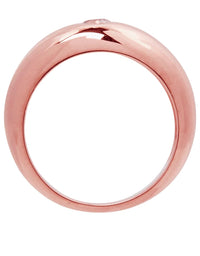 Cosmic Rose Gold Topaz Ring