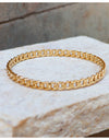 Curb Bangle Gold