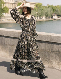 Dress Capucine Black, from Miss June Paris.