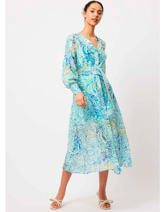 Elysian Coat Dress Azure Arcadia