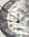 Heavenly Turquoise Necklace Gold