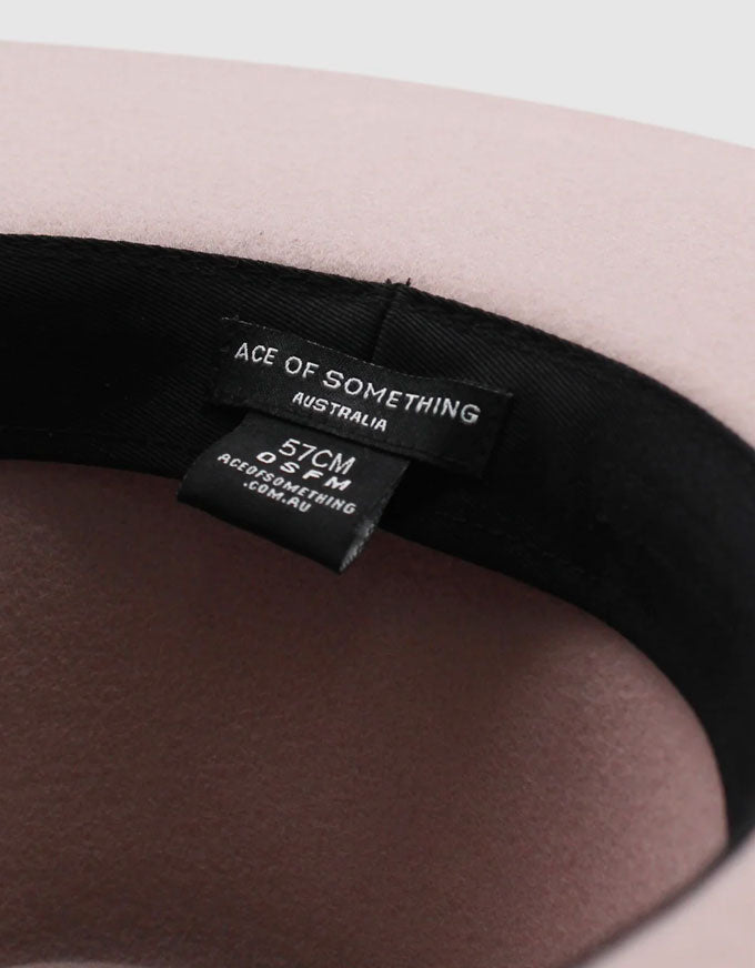 Jumbuck Fedora Rose Dust