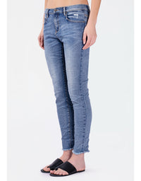 Juniper Mid Blue Denim Jeans
