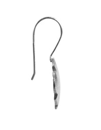 Moroccan Hook Earrings Silver