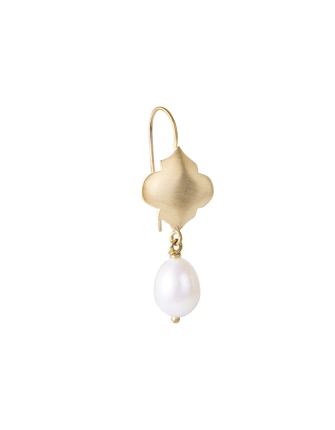 Moroccan Pearl Drops Gold