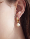 Ms Perla Gold Earring E6338