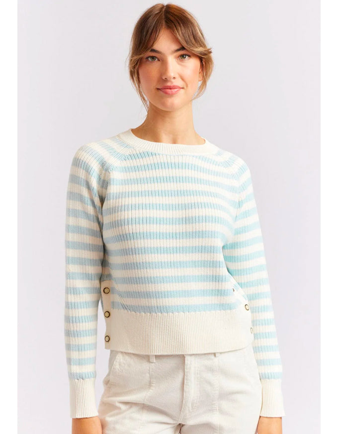 The Musketeers Sweater in Water, from Alessandra.