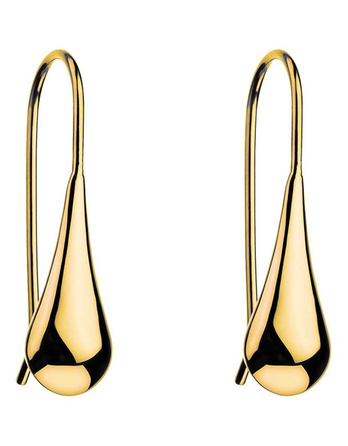 My Silent Tears Earring Gold – Bombo Clothing Co.