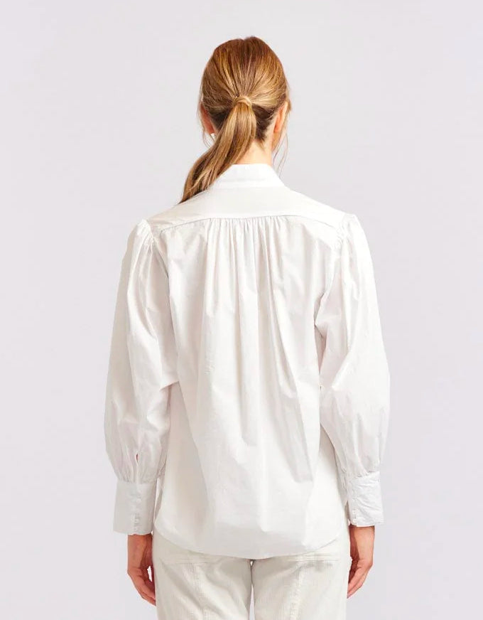 Rosemary Shirt Poplin - White