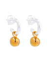 Shimmy 2 Tone Gold/Sil Earring