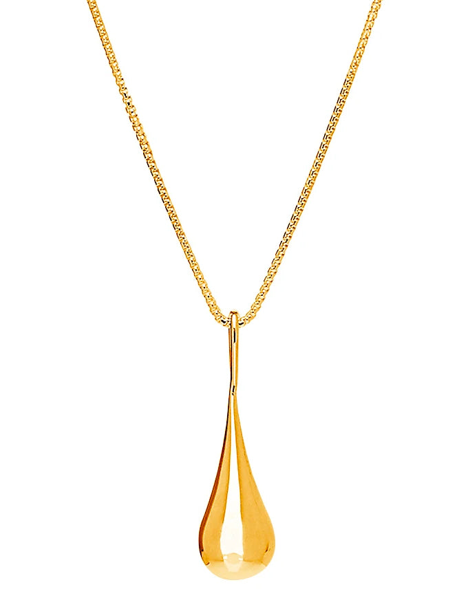 My Silent Tears Necklace Yellow