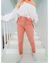 Super Comfy Jeans Blush Pink