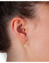 Tigger Gold Earring