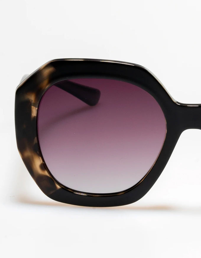 Valentina Sunglasses Ombre Grey Tort