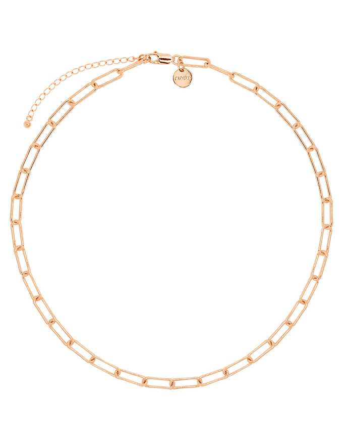 Vista Rose Gold Chain Necklace