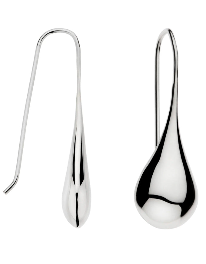 Weeping Woman Sterling Silver Teardrop Earring