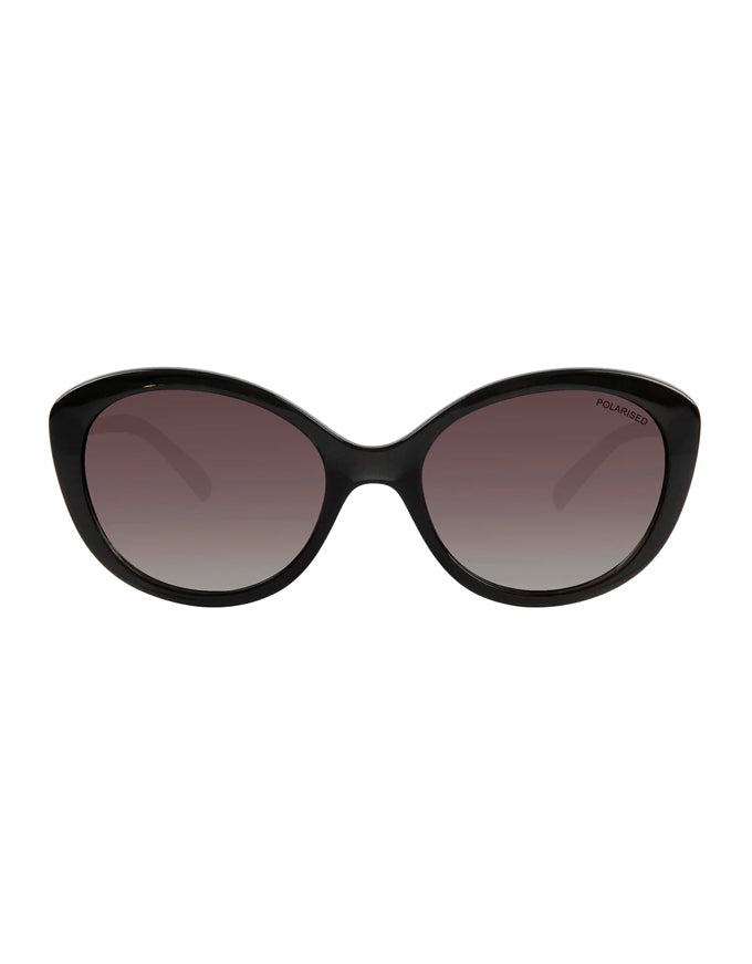 Zoe Crystal Black Sunglasses
